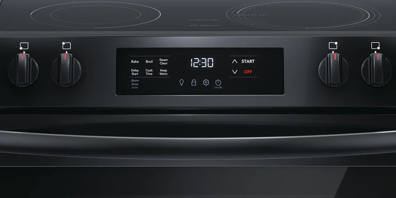 Frigidaire 3062 Series Black Electric Range