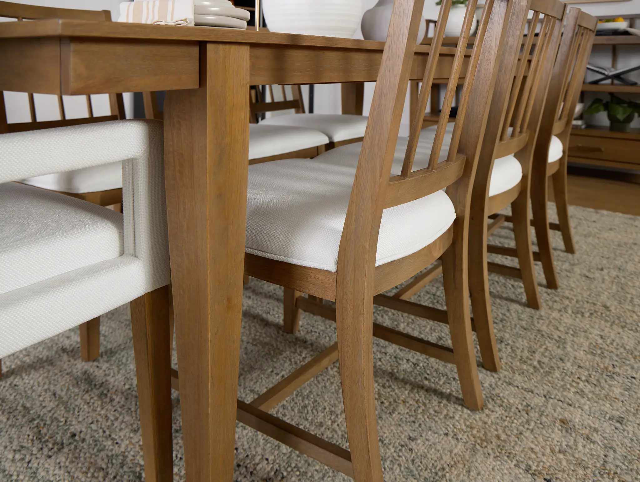 Provo White Upholstered Side Chair Provo White Upholstered Side Chair