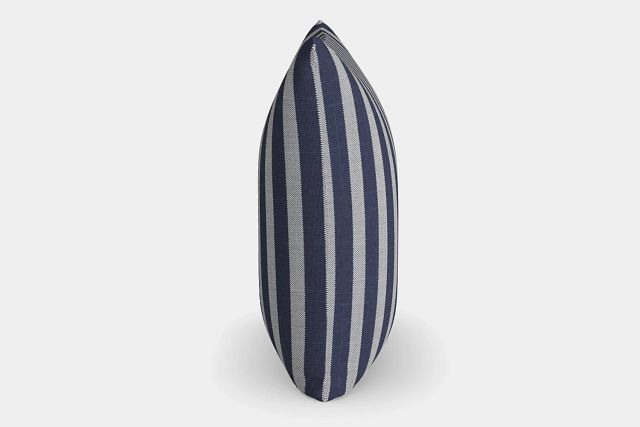 Sea Lane Navy 20" Accent Pillow