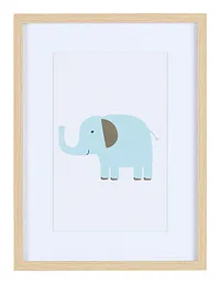 Horton Blue Framed Wall Art