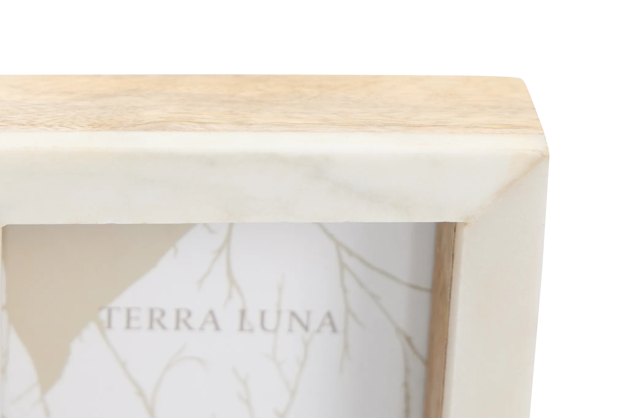Cure White Small Picture Frame