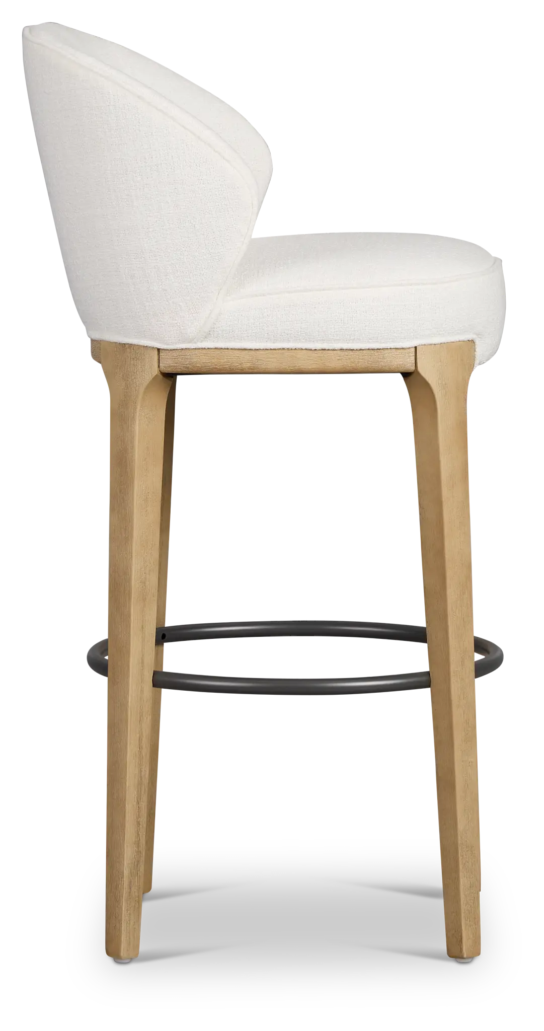 Libby Whitefabric 30" Upholstered Barstool Libby Whitefabric 30" Upholstered Barstool