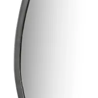 Berkely Black Metal Mirror