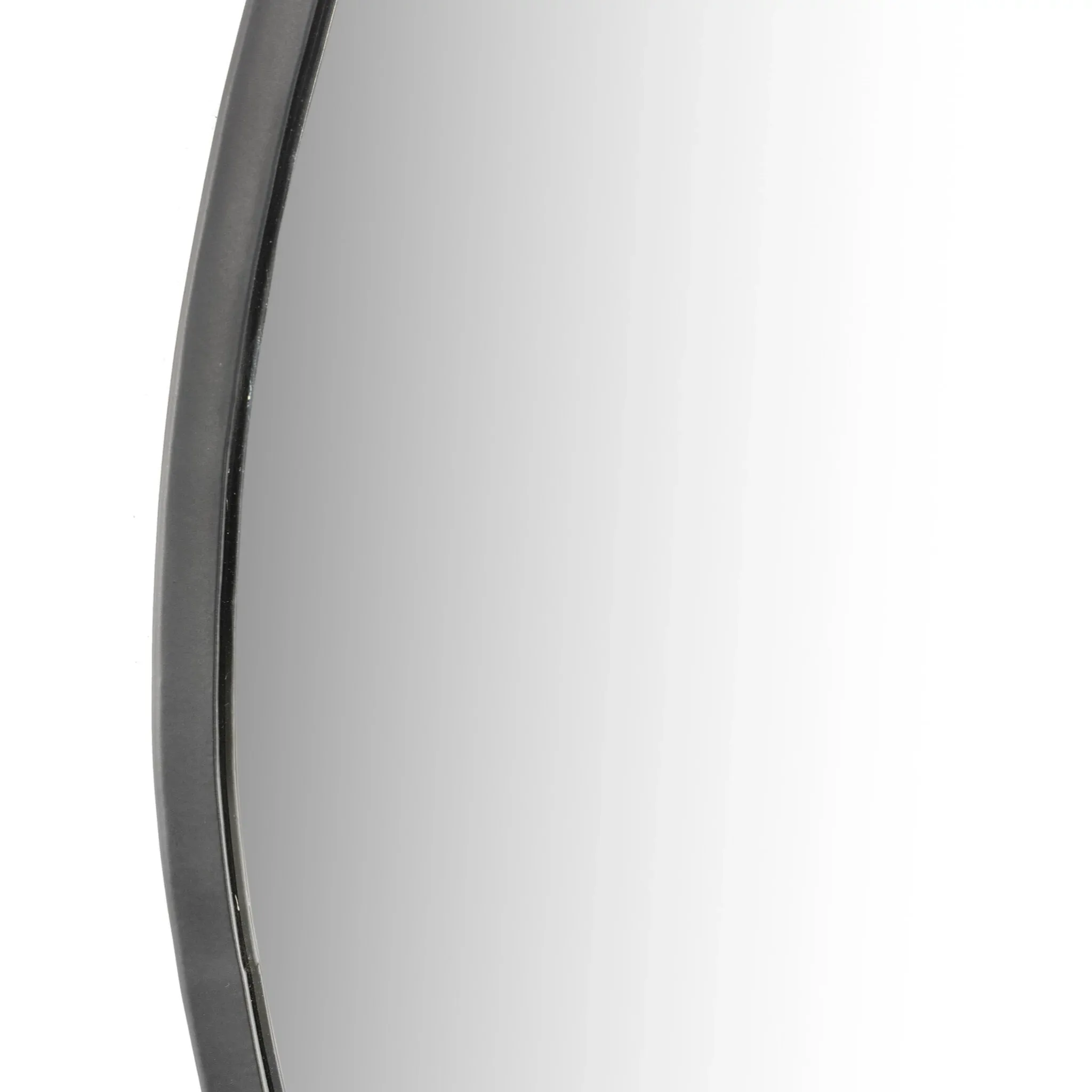 Berkely Black Metal Mirror