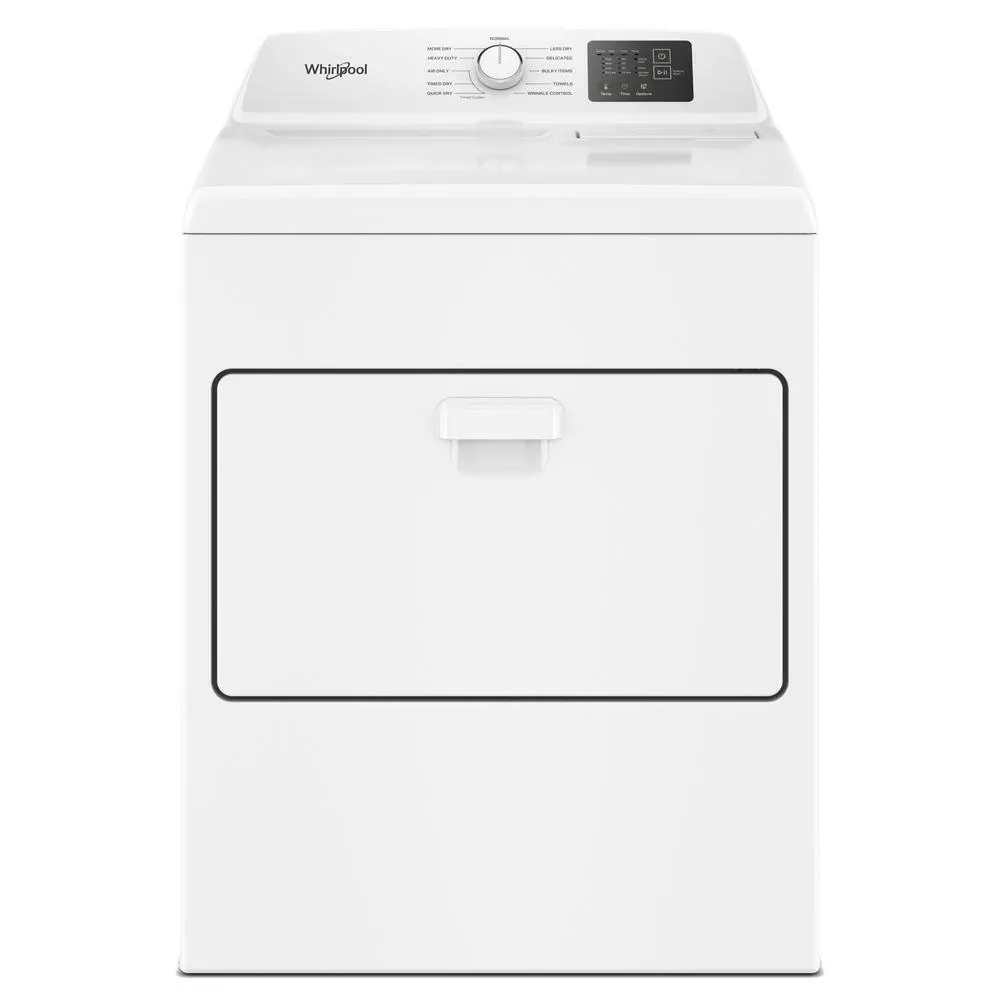 Whirlpool 4307 Series White Front Load Electric Dryer