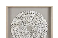 Sierra White Framed Wall Art