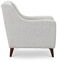 Zeta Light Blue Accent Chair