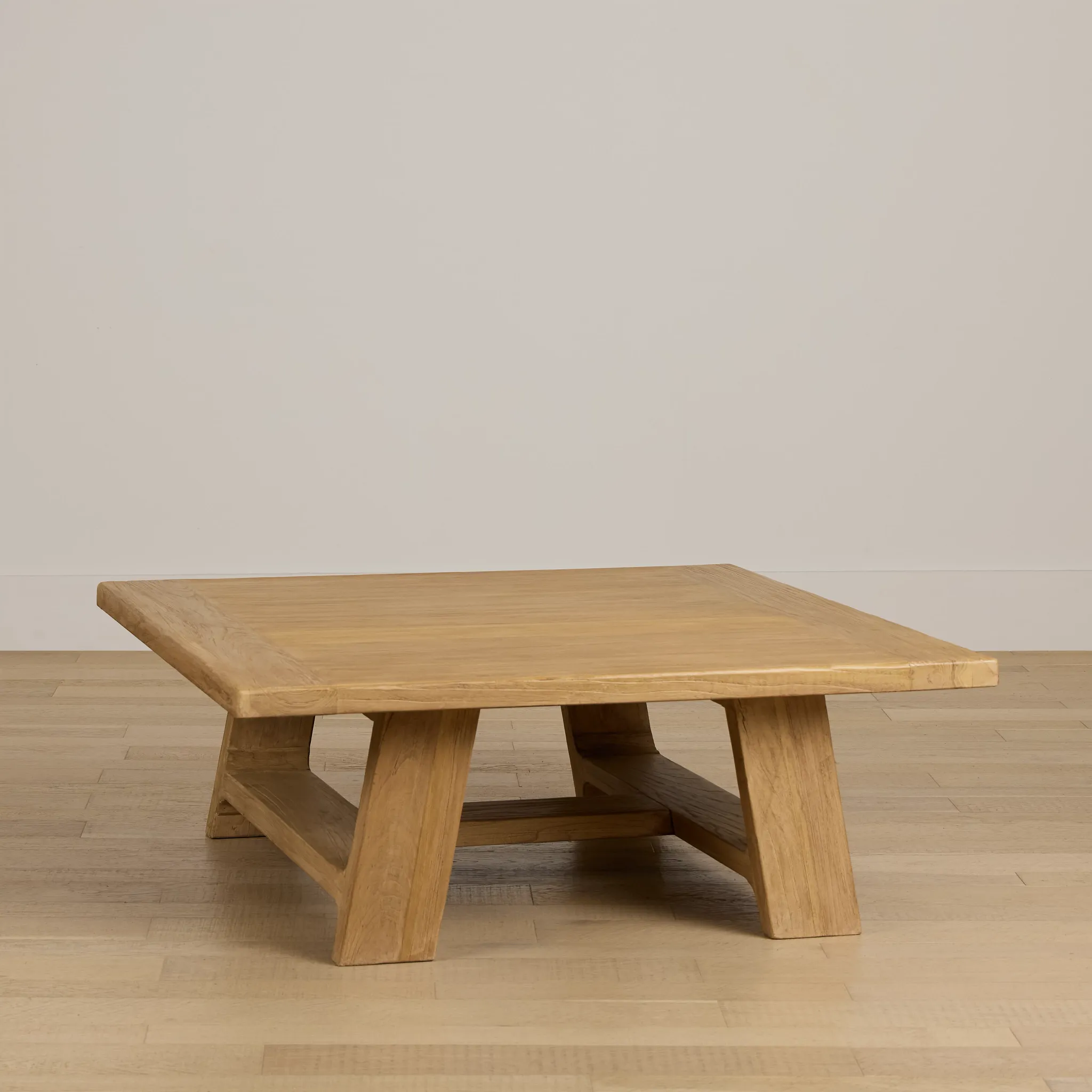 Carley Light Tone Square Coffee Table