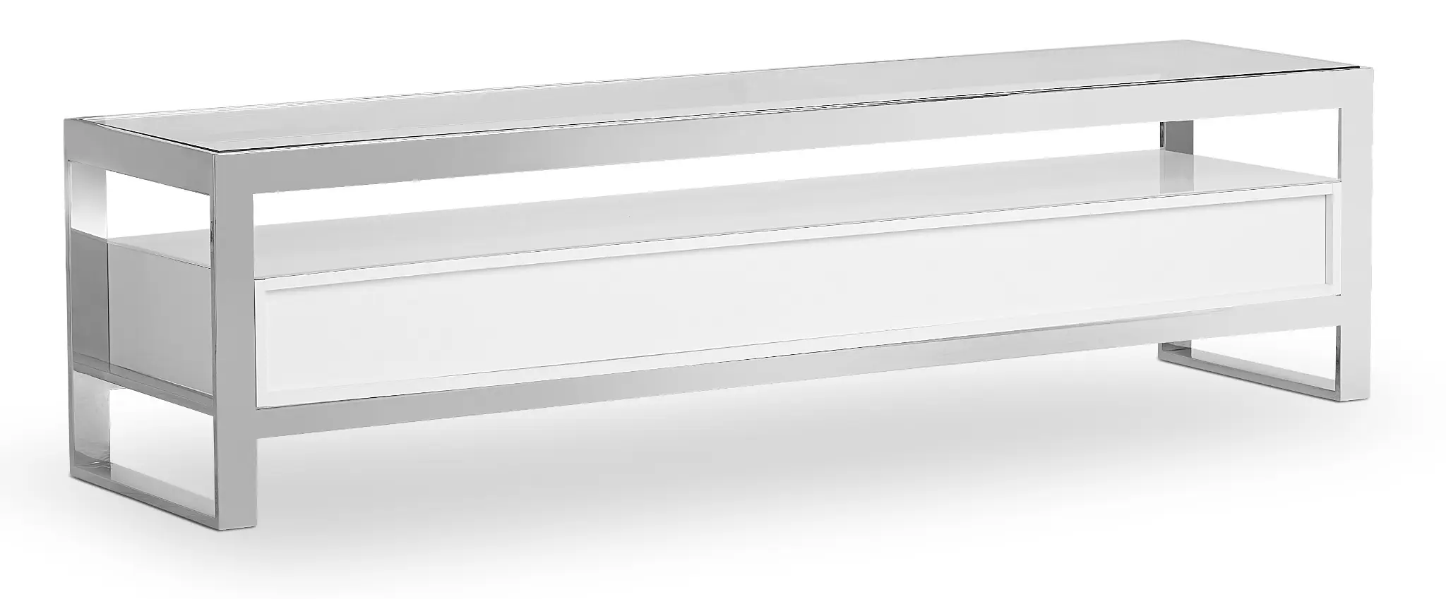 Miami White Glass Tv Stand Miami White Glass Tv Stand