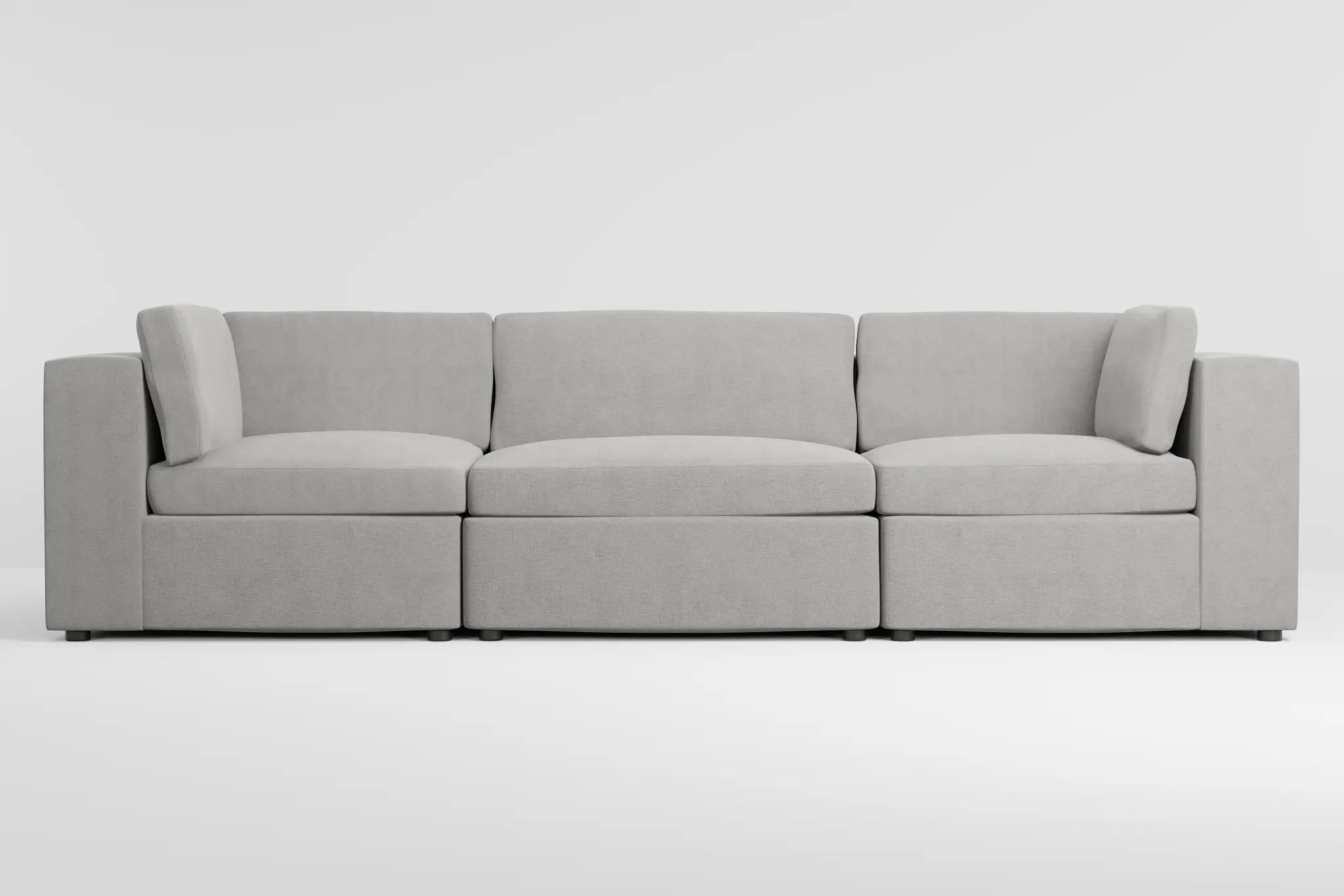 Destin Maguire Gray Fabric 3-piece Modular Sofa Destin Maguire Gray Fabric 3-piece Modular Sofa