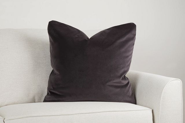 Lauran Black 24" Accent Pillow