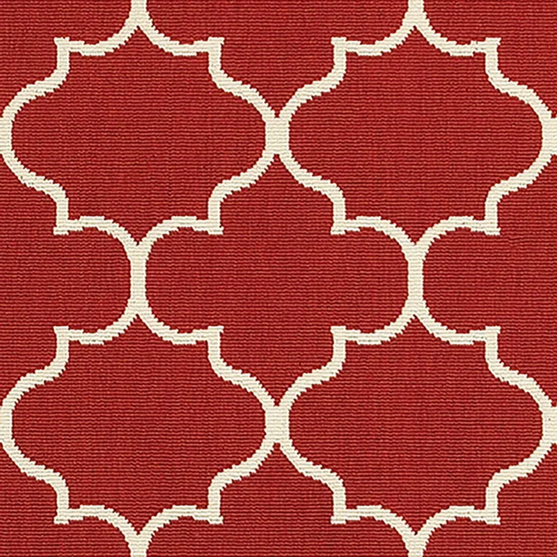 Melody Red Indoor/outdoor 8x10 Area Rug