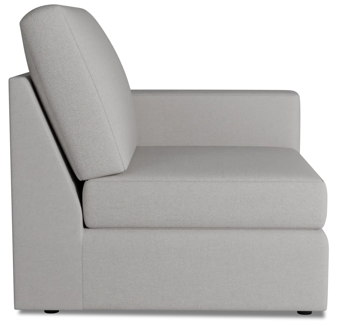 Citymod Light Gray Fabric Right Chair