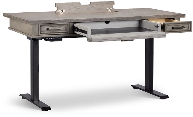 Murray Two-tone Height Adjustable Standing Desk