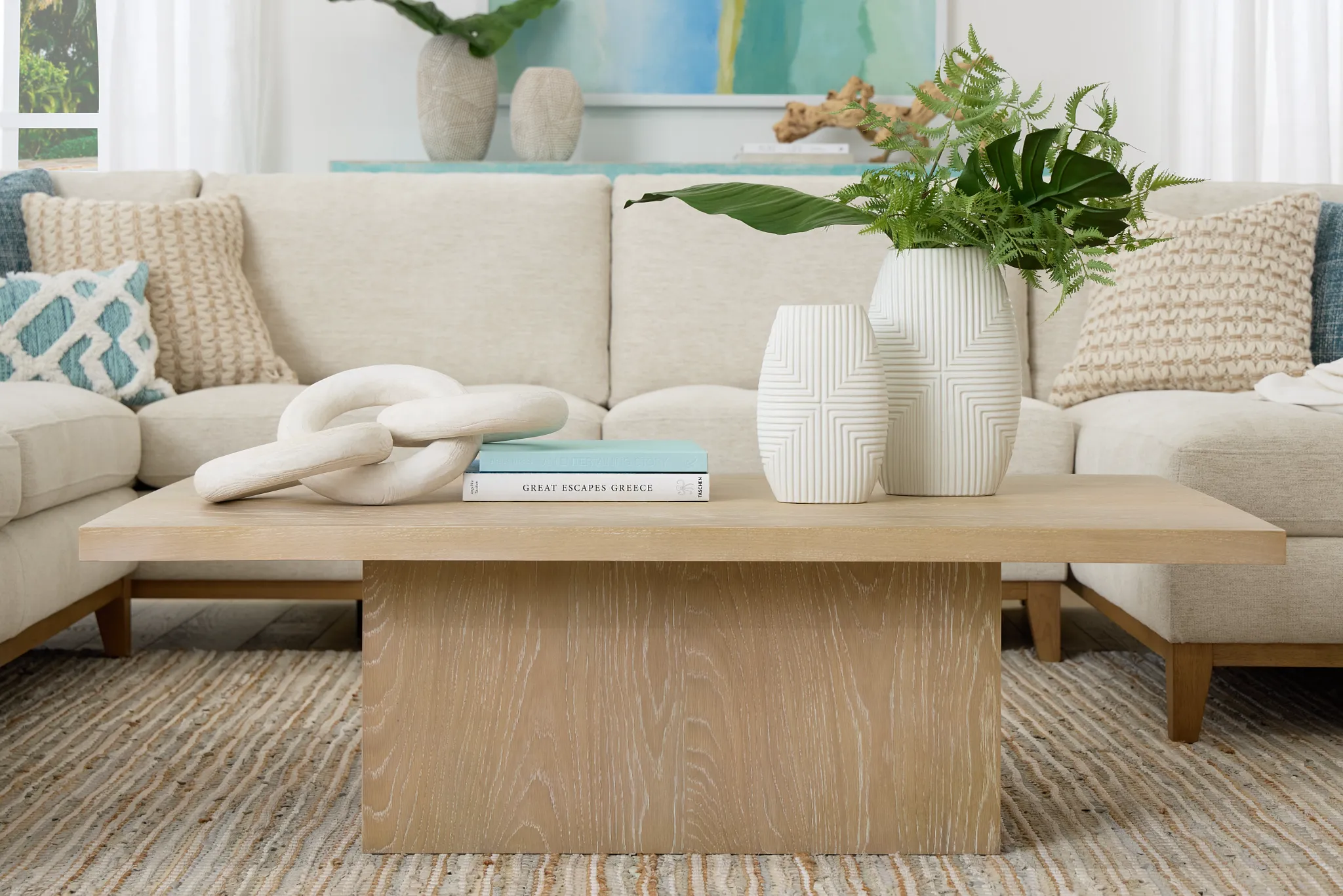 Boca Grande Light Tone Coffee Table