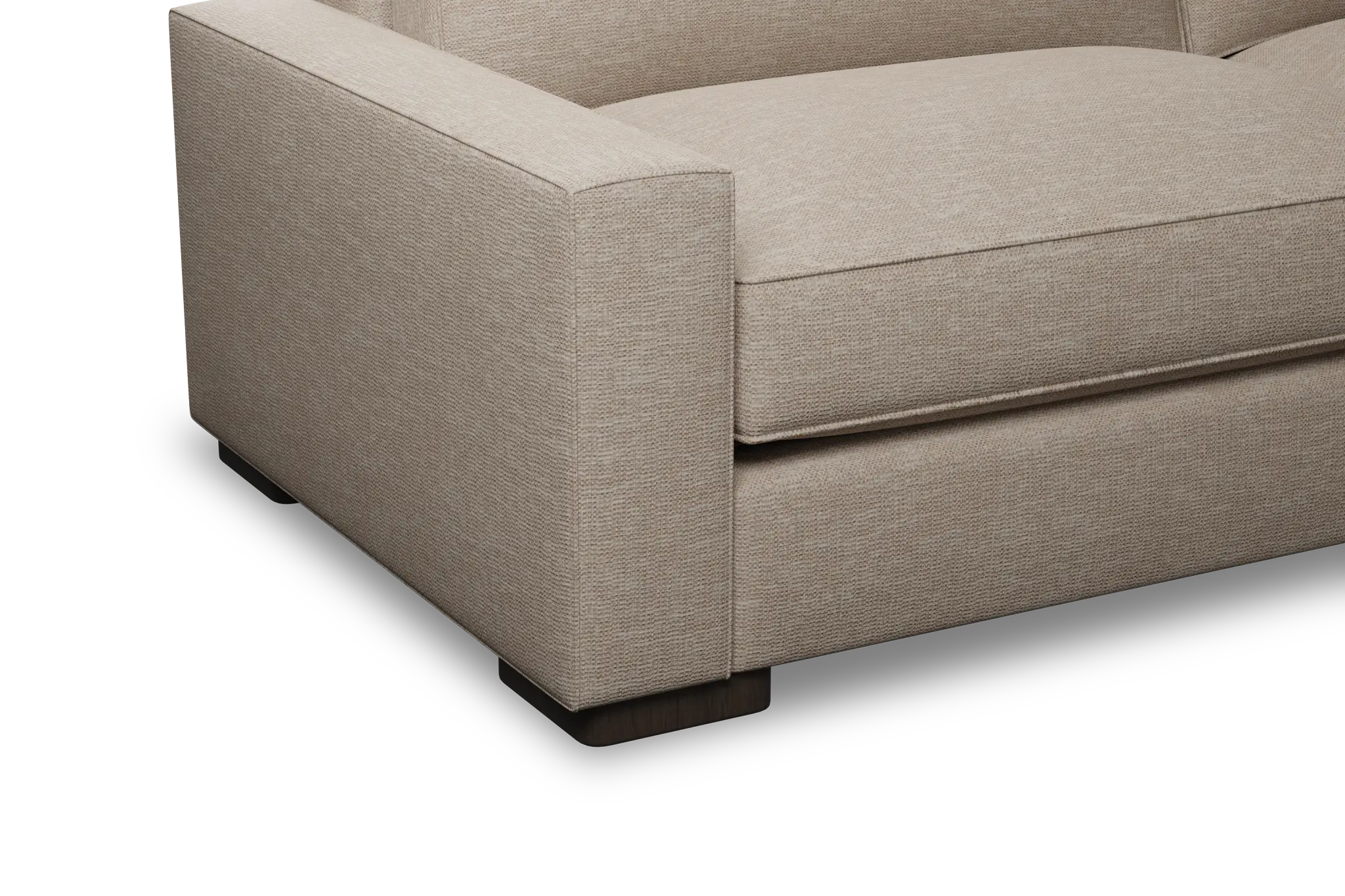 Edgewater Victory Taupe 96" Sofa W/ 2 Cushions Edgewater Victory Taupe 96" Sofa W/ 2 Cushions