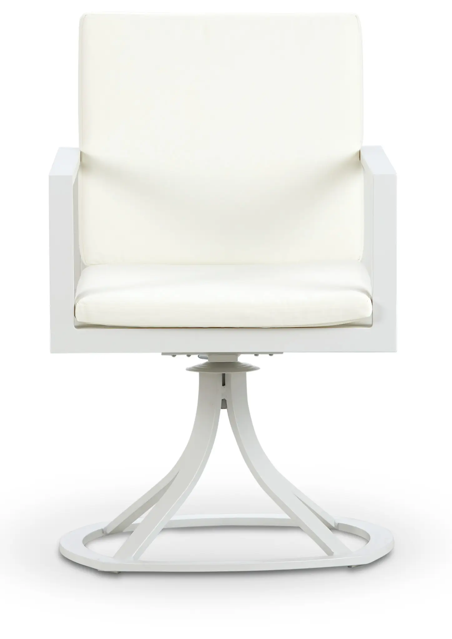 Linear White Swivel Chair Linear White Swivel Chair
