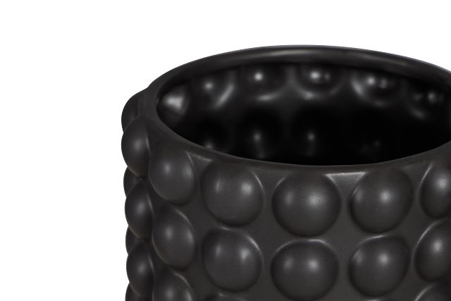 Cappi Black Set Of 2 Planter