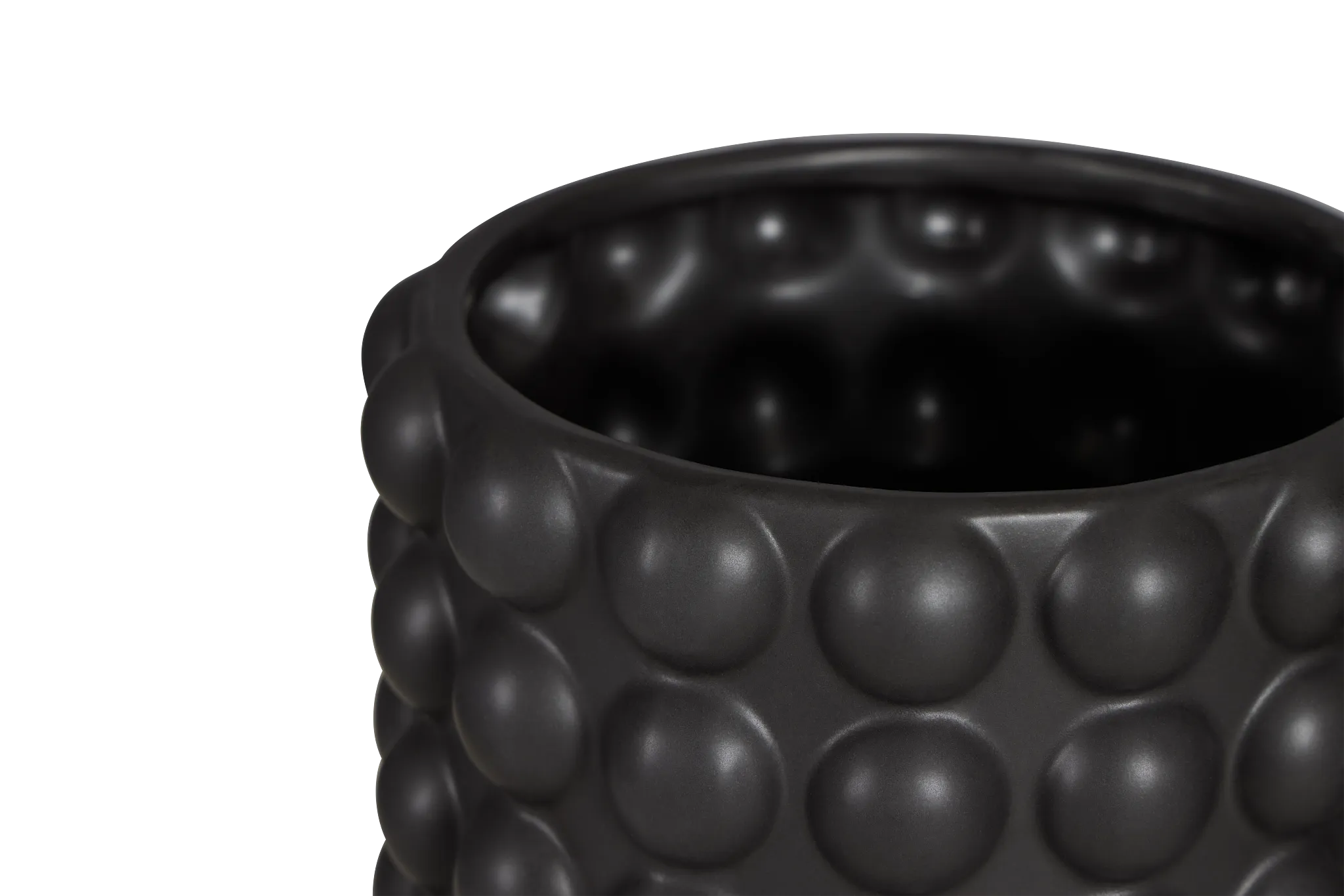 Cappi Black Set Of 2 Planter