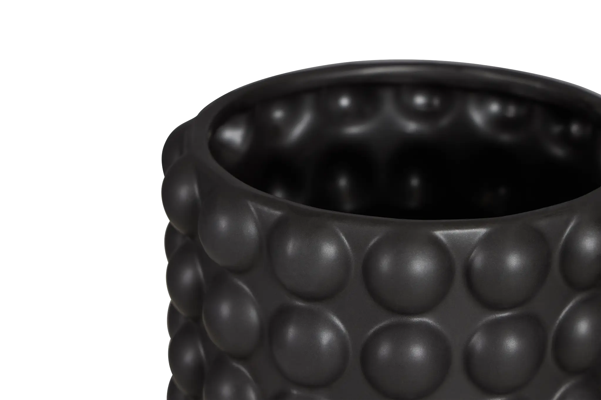 Cappi Black Set Of 2 Planter Cappi Black Set Of 2 Planter