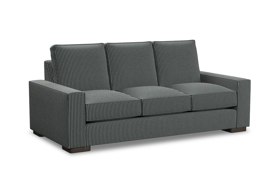 Edgewater Lucy Navy 84" Sofa W/ 3 Cushions Edgewater Lucy Navy 84" Sofa W/ 3 Cushions