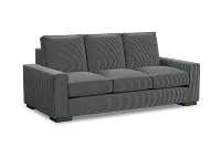 Edgewater Lucy Navy 84" Sofa W/ 3 Cushions