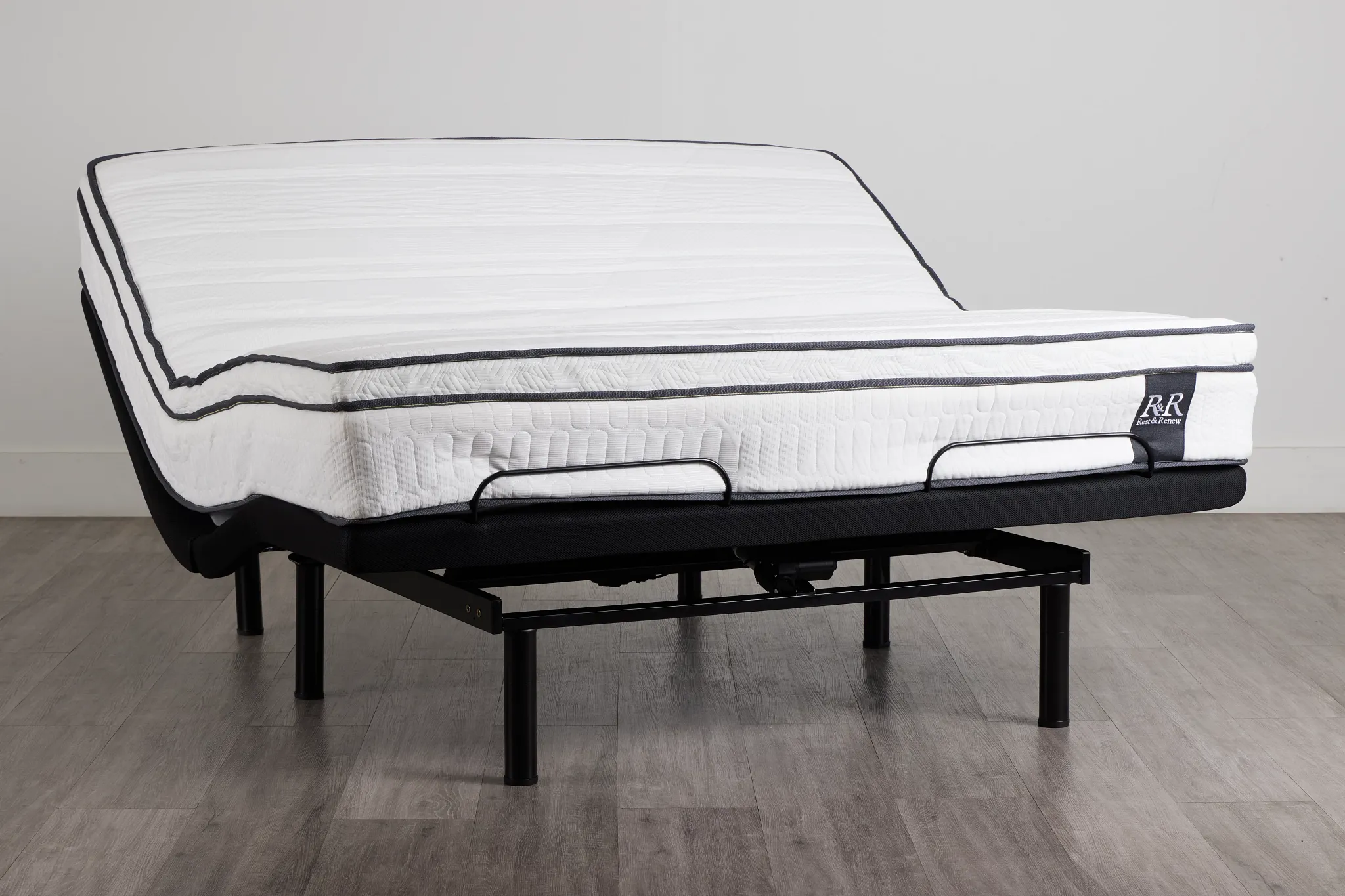 Rest & Renew By Zinus 12" Hybrid Elite Adjustable Mattress Set