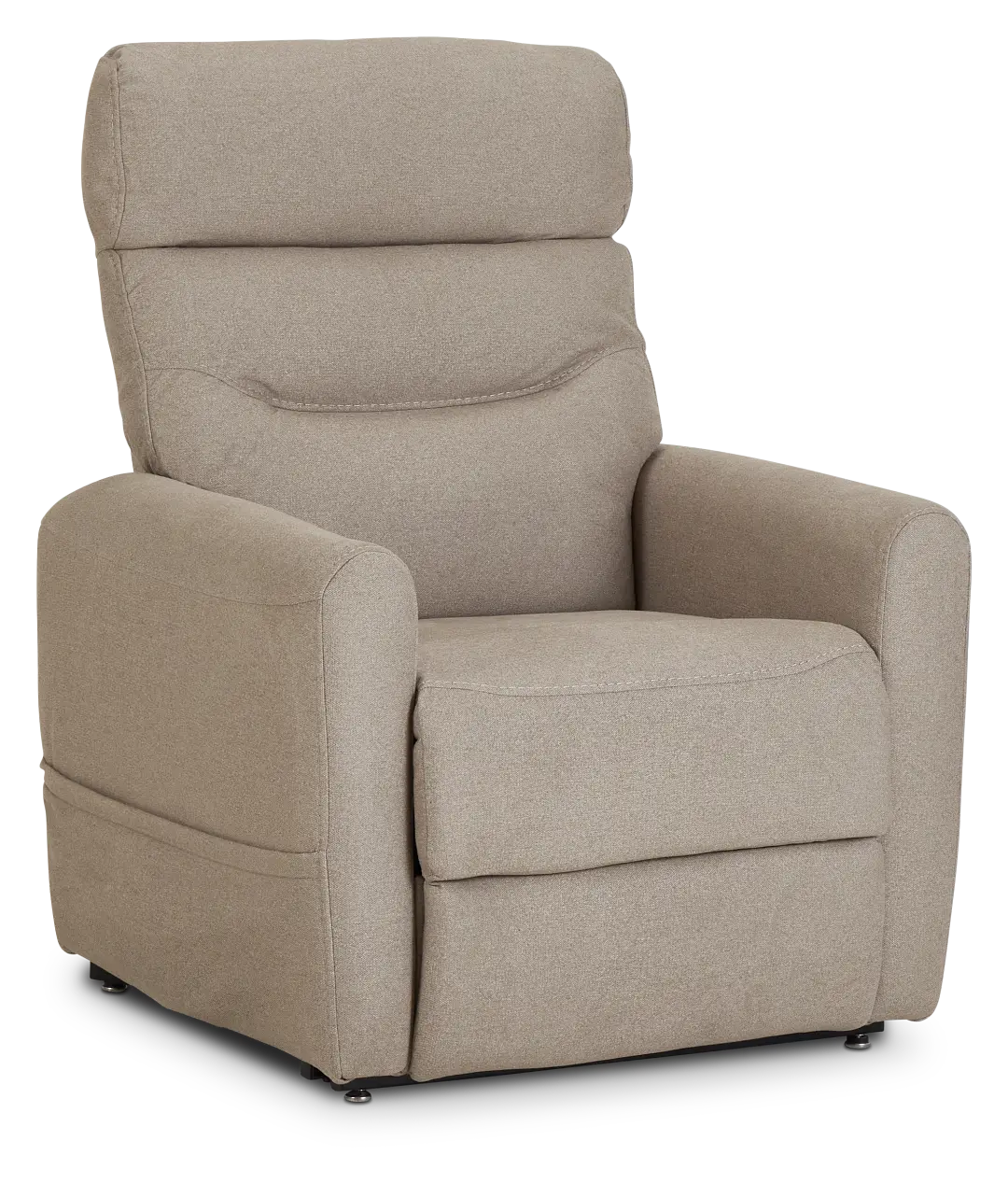 Canton Beige Fabric Power Lift Recliner Canton Beige Fabric Power Lift Recliner