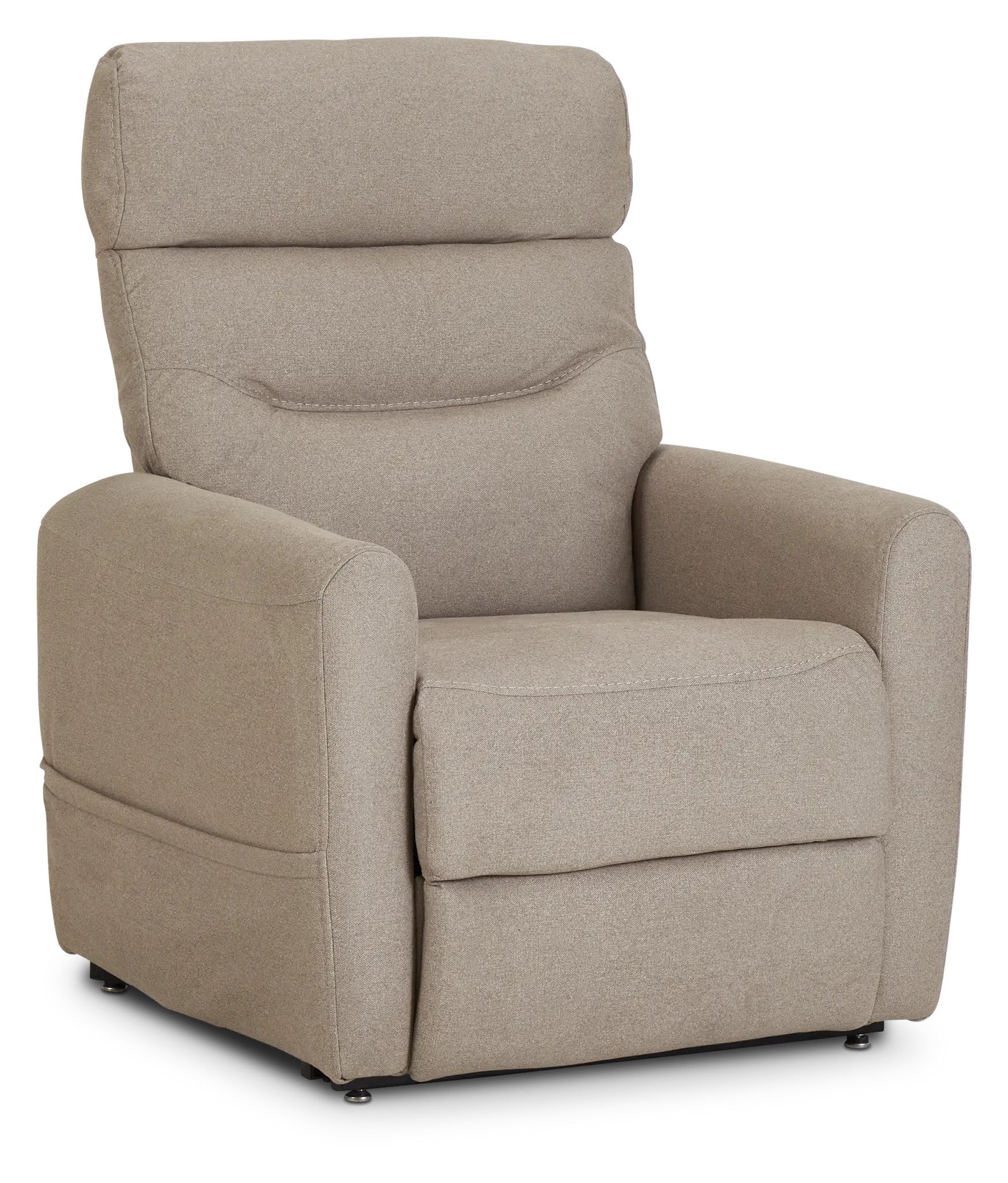 Canton Beige Fabric Power Lift Recliner Canton Beige Fabric Power Lift Recliner