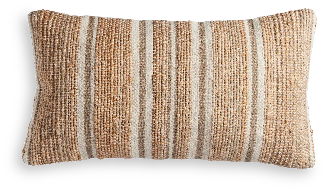 Burdo Light Brown Lumbar Accent Pillow Burdo Light Brown Lumbar Accent Pillow