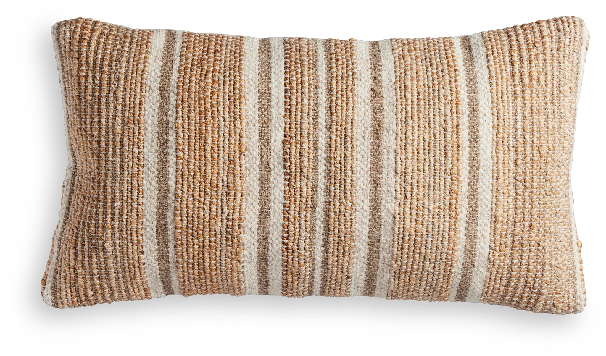 Burdo Light Brown Lumbar Accent Pillow