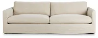 Willow 102" Light Beige Fabric Sofa