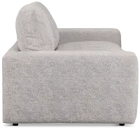 Calista Pewter Fabric Sofa