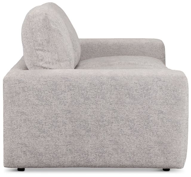 Calista Pewter Fabric Sofa