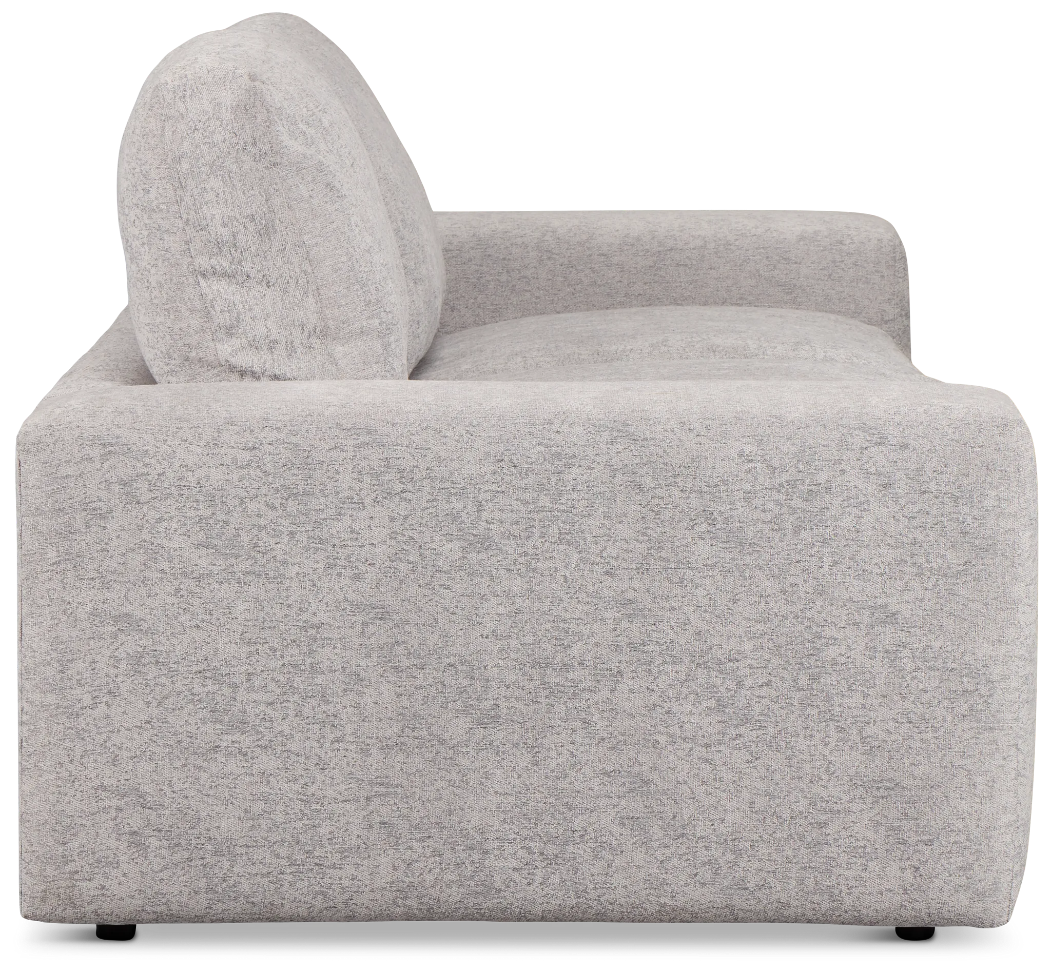 Calista Pewter Fabric Sofa