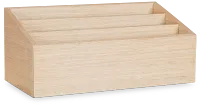 Avers Light Tone Wood File Organizer