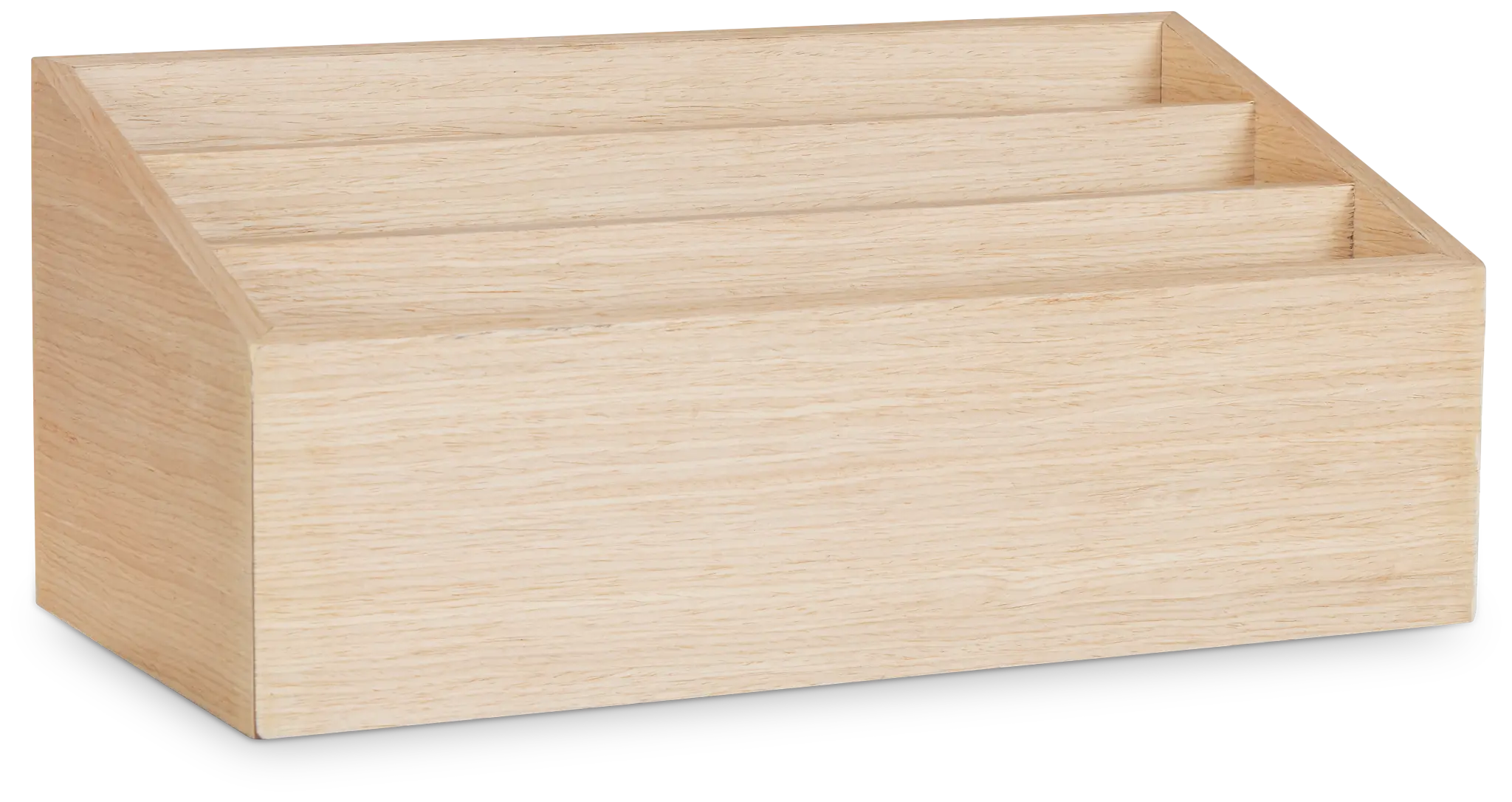 Avers Light Tone Wood File Organizer Avers Light Tone Wood File Organizer