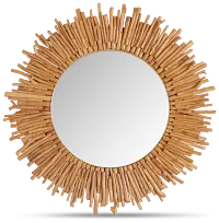 Kitt Woodround 36" Mirror