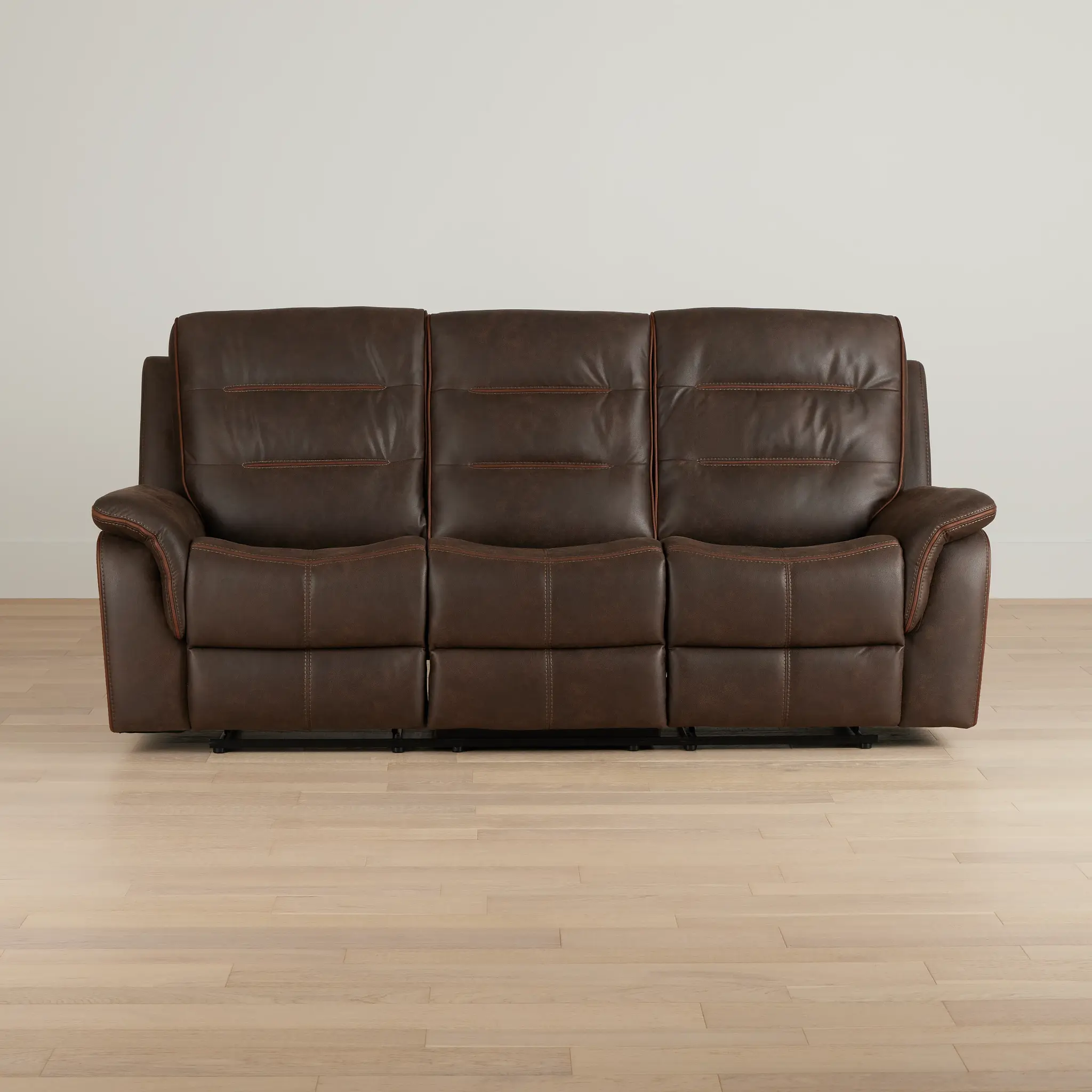 Grayson2 Brown Micro Reclining Sofa Grayson2 Brown Micro Reclining Sofa