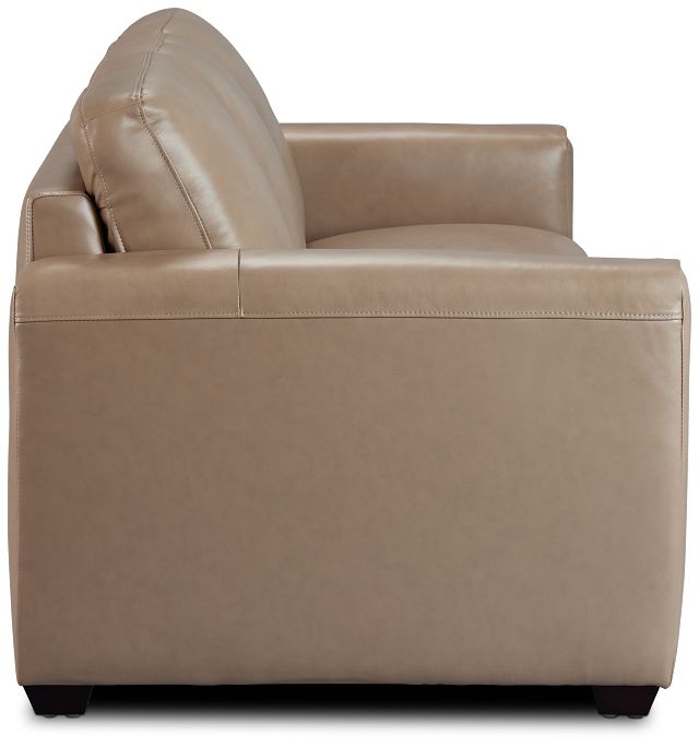 Lane Taupe Lthr/vinyl Sofa