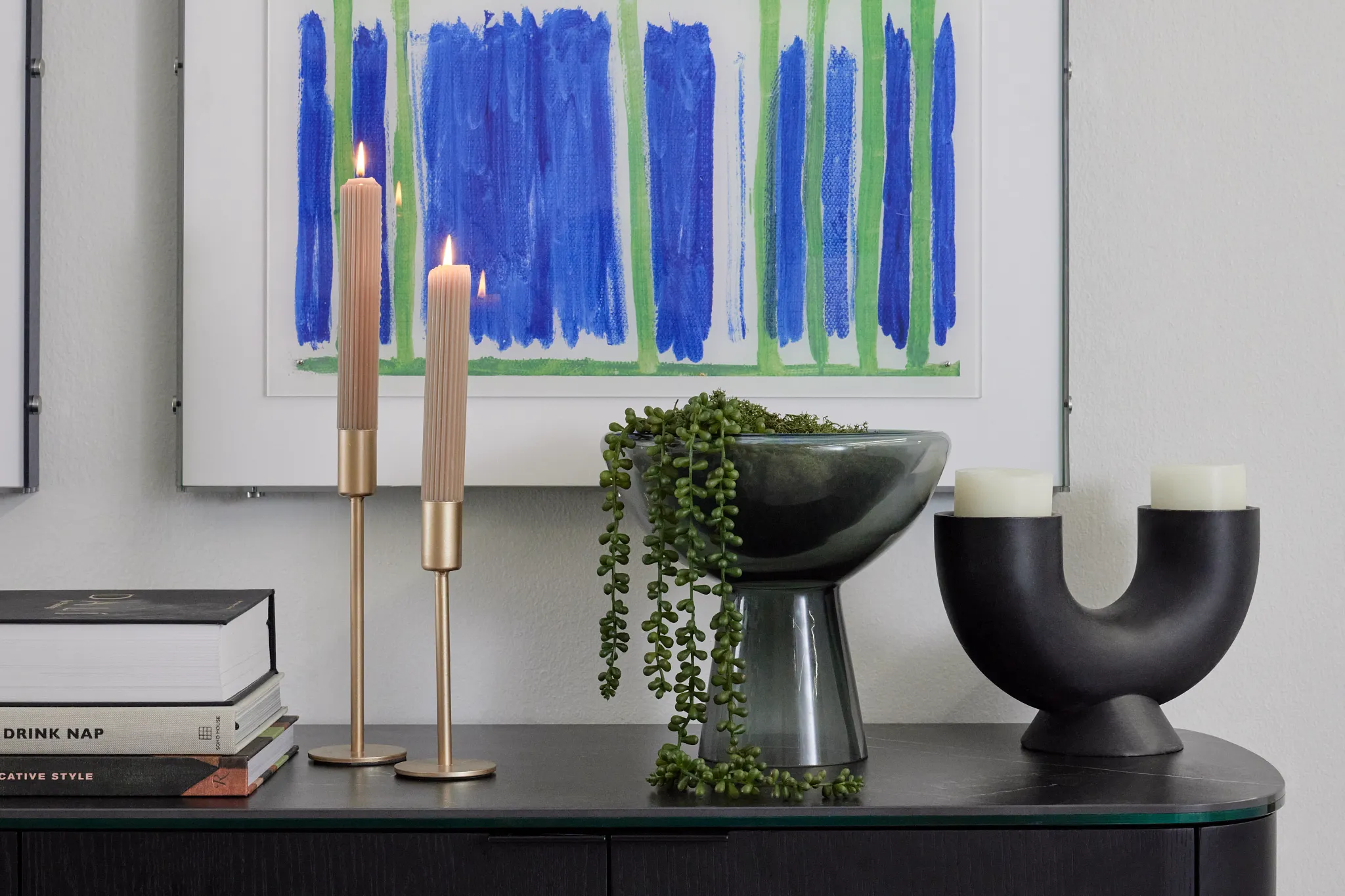 Monet Gray Small Vase