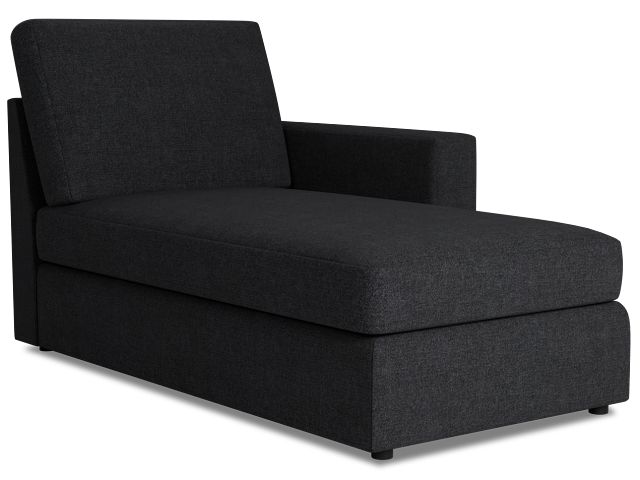 Citymod Dark Gray Fabric Right Chaise