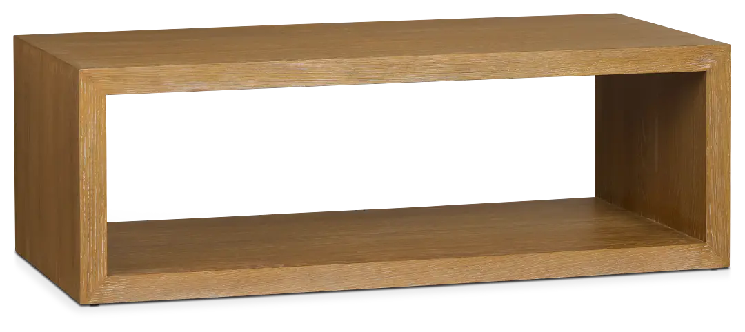 Nantucket Light Tone Open Coffee Table Nantucket Light Tone Open Coffee Table