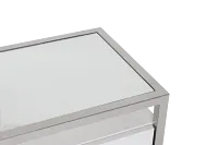 Miami White Dresser & Mirror