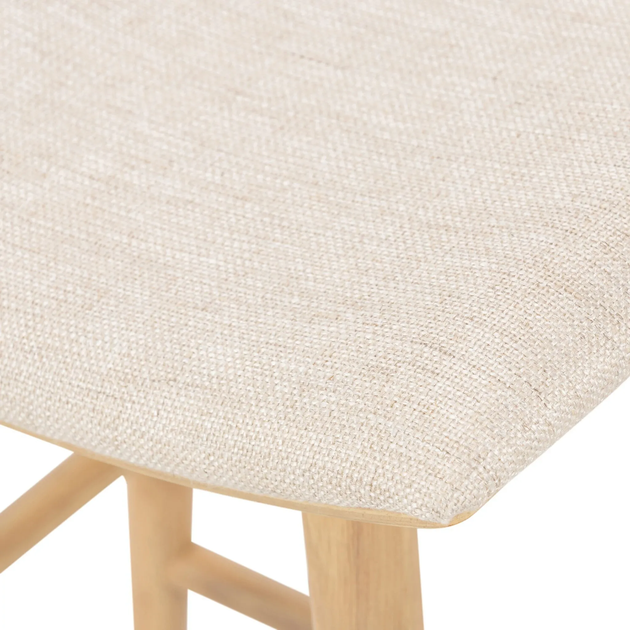 Four Hands Union Light Tone 24" Upholstered Barstool
