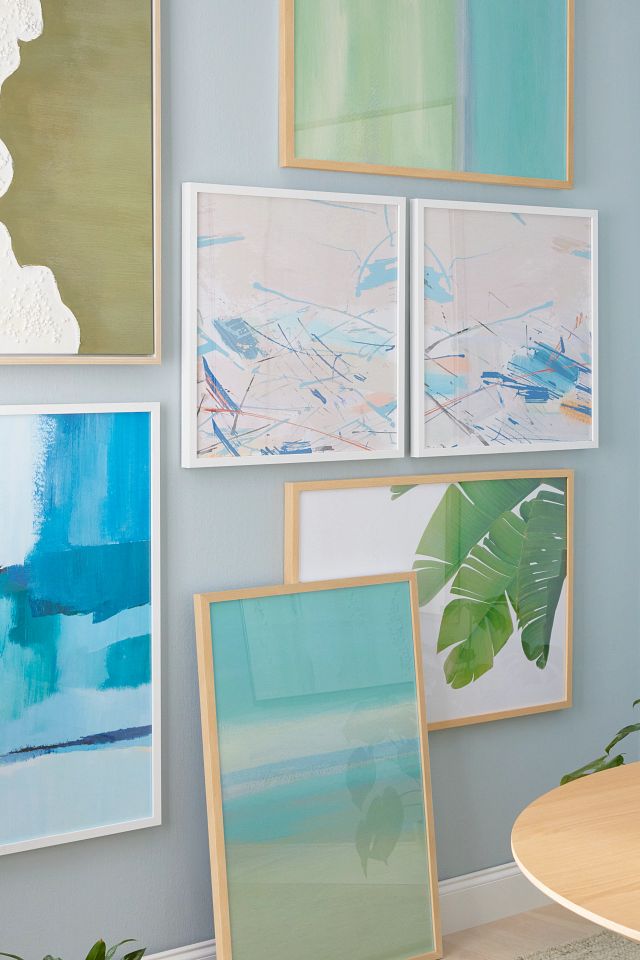 Ella Ivory Framed Wall Art