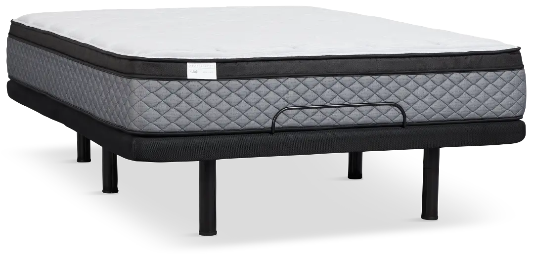 Kevin Charles By Sealy Essential Plush Plus Adjustable Mattress Set Kevin Charles By Sealy Essential Plush Plus Adjustable Mattress Set