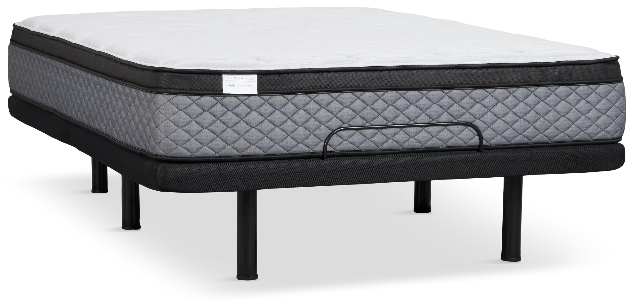 Kevin Charles By Sealy Essential Plush Plus Adjustable Mattress Set Kevin Charles By Sealy Essential Plush Plus Adjustable Mattress Set