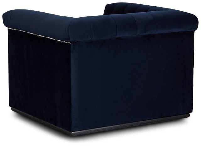 Blair Dark Blue Micro Chair (4)