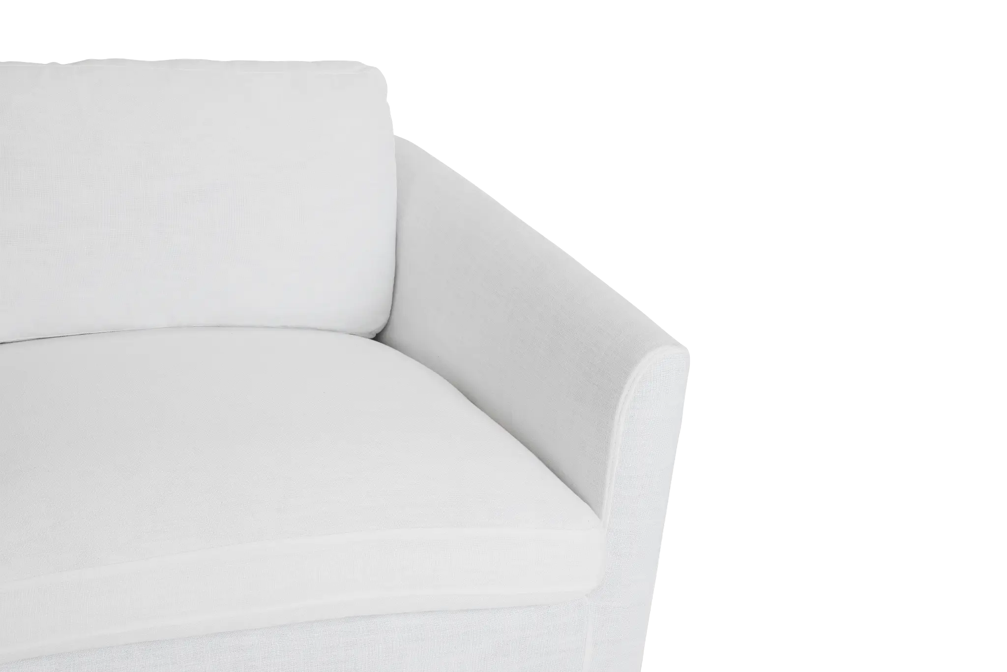 Willow White Fabric Chair Willow White Fabric Chair